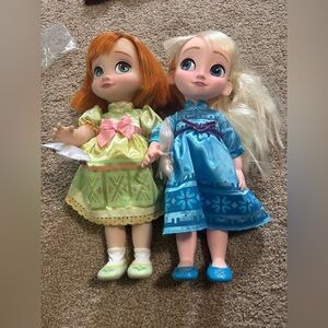 Disney Animators Princess Dolls - Elsa and Anna